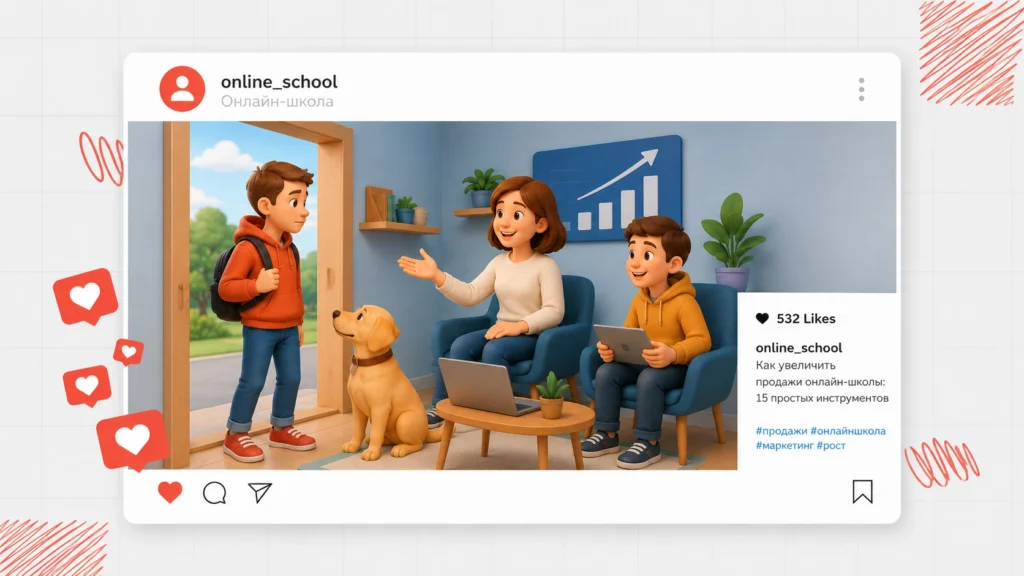 Как увеличить продажи онлайн-школы: 15 простых инструментов