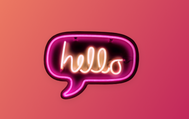 Приветствие в чат-боте