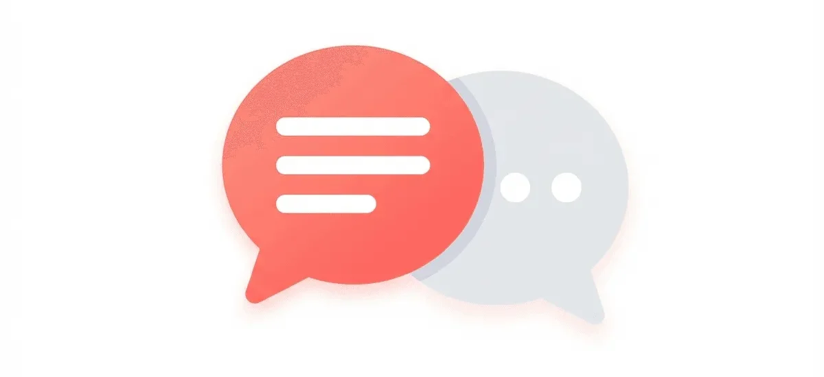 Иконка диалога в чате