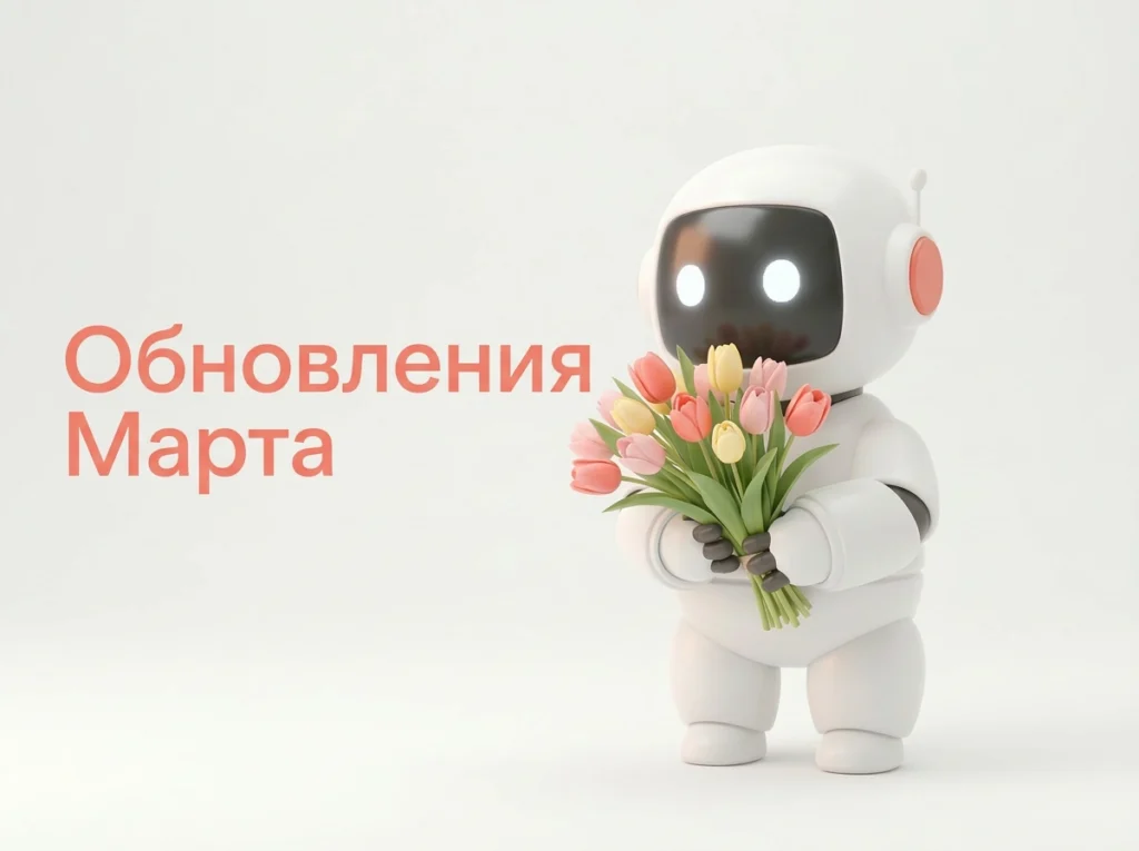 Обновления BotHelp в марте 2026: голосовые в VK, Telegram Business и AI-агенты