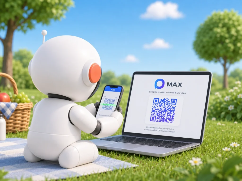 MAX Web на компьютере: как войти в веб-версию мессенджера